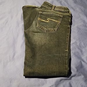 Silver aiko jeans